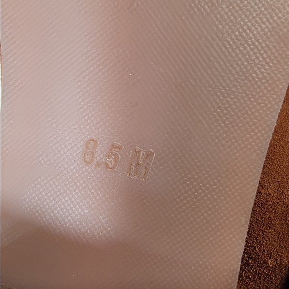 Coconuts By Matisse Pronto Brown Suede Ankle Boots Size 8.5 Slip On Notched Side - Picture 14 of 17